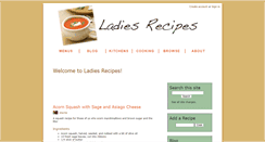Desktop Screenshot of ladiesrecipes.wikidot.com