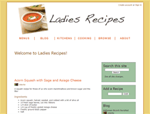 Tablet Screenshot of ladiesrecipes.wikidot.com