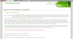 Desktop Screenshot of ecigarettesminnesota.wikidot.com