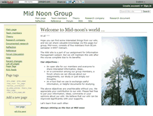 Tablet Screenshot of midnoon-group.wikidot.com