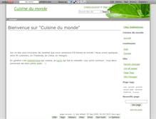 Tablet Screenshot of cuisine-du-monde.wikidot.com