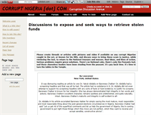 Tablet Screenshot of corruptnigerians.wikidot.com