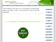 Tablet Screenshot of naturalwonders.wikidot.com
