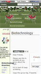 Mobile Screenshot of biotechnology.wikidot.com