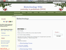 Tablet Screenshot of biotechnology.wikidot.com