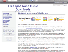 Tablet Screenshot of freeipodnanomusicdownloads.wikidot.com