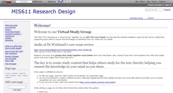 Desktop Screenshot of mis611.wikidot.com
