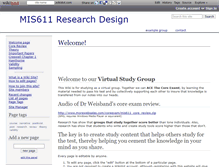 Tablet Screenshot of mis611.wikidot.com