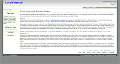 Desktop Screenshot of local-financial.wikidot.com
