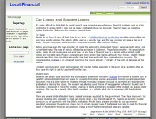 Tablet Screenshot of local-financial.wikidot.com