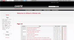 Desktop Screenshot of cworld.wikidot.com