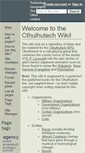 Mobile Screenshot of cthulhutech.wikidot.com