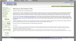 Desktop Screenshot of northernpath.wikidot.com