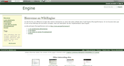 Desktop Screenshot of engine.wikidot.com