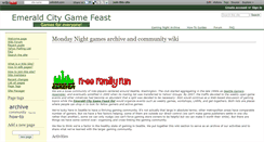 Desktop Screenshot of ecgf.wikidot.com