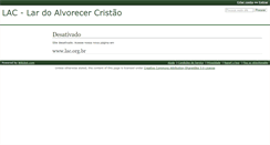 Desktop Screenshot of lac.wikidot.com