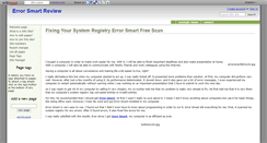 Desktop Screenshot of errorsmart.wikidot.com