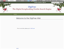 Tablet Screenshot of digifree.wikidot.com