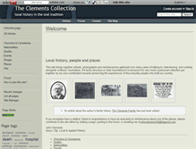 Tablet Screenshot of clementshistory.wikidot.com