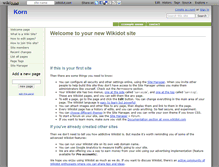 Tablet Screenshot of korn.wikidot.com