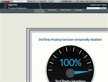 Tablet Screenshot of aperio.wikidot.com