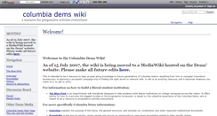 Desktop Screenshot of columbiadems.wikidot.com