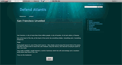 Desktop Screenshot of defendatlantis.wikidot.com