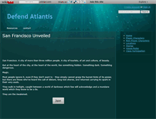 Tablet Screenshot of defendatlantis.wikidot.com