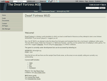 Tablet Screenshot of dfmud.wikidot.com