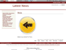 Tablet Screenshot of latestnews.wikidot.com