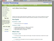 Tablet Screenshot of creativemage.wikidot.com