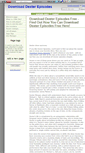 Mobile Screenshot of downloaddexterepisodes.wikidot.com