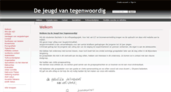 Desktop Screenshot of dejeugdvantegenwoordig.wikidot.com