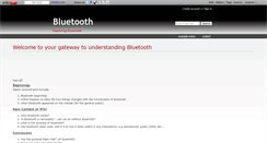 Desktop Screenshot of bluetooth.wikidot.com