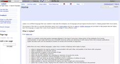 Desktop Screenshot of lojban.wikidot.com