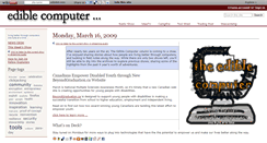 Desktop Screenshot of ediblecomputer.wikidot.com
