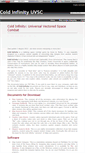 Mobile Screenshot of coldinfinity.wikidot.com