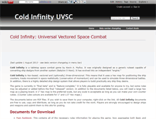 Tablet Screenshot of coldinfinity.wikidot.com