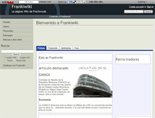 Tablet Screenshot of frankiwiki.wikidot.com