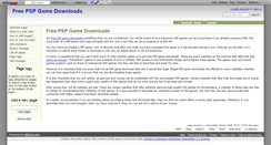 Desktop Screenshot of freepspgame-downloads.wikidot.com