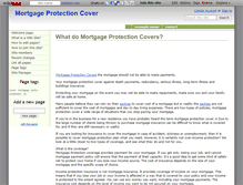 Tablet Screenshot of mortgageprotectioncover-home.wikidot.com