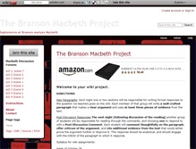 Tablet Screenshot of macbeth.wikidot.com