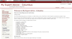 Desktop Screenshot of myexpertadvice.wikidot.com