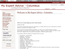 Tablet Screenshot of myexpertadvice.wikidot.com