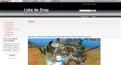 Desktop Screenshot of droplistnh.wikidot.com