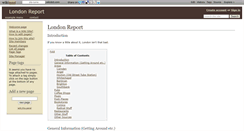 Desktop Screenshot of londonreport.wikidot.com