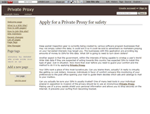 Tablet Screenshot of privateproxy.wikidot.com