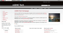 Desktop Screenshot of ngene.wikidot.com