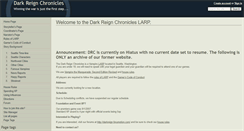 Desktop Screenshot of darkreignchronicles.wikidot.com