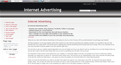 Desktop Screenshot of internetadvertising.wikidot.com